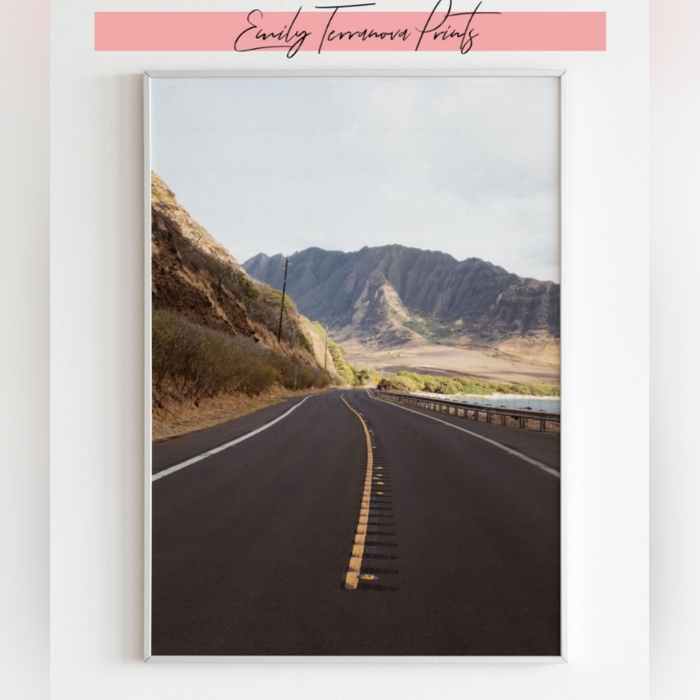 Road to Hawaii 8x12 Unframed Photography Print || wall art, gift, travel, decor